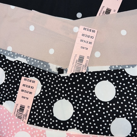 5pk Victoria's Secret THONG No Show Panties XL - Picture 12 of 15